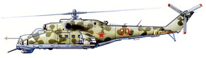 Варианты окраски Ми-24